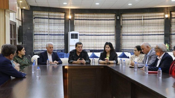 کۆبوونەوەی ENKS و SDF بۆ یەکخستنی هەڵوێستی کورد لە سووریا