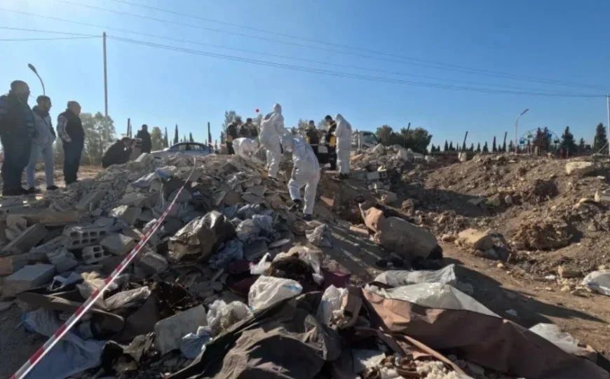 کشف گور جمعی در جنوب حلب با ۵۷ جسد