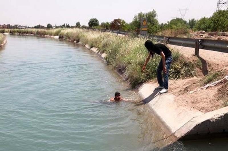کودک بنابی در کانال انتقال آب مهاباد غرق شد