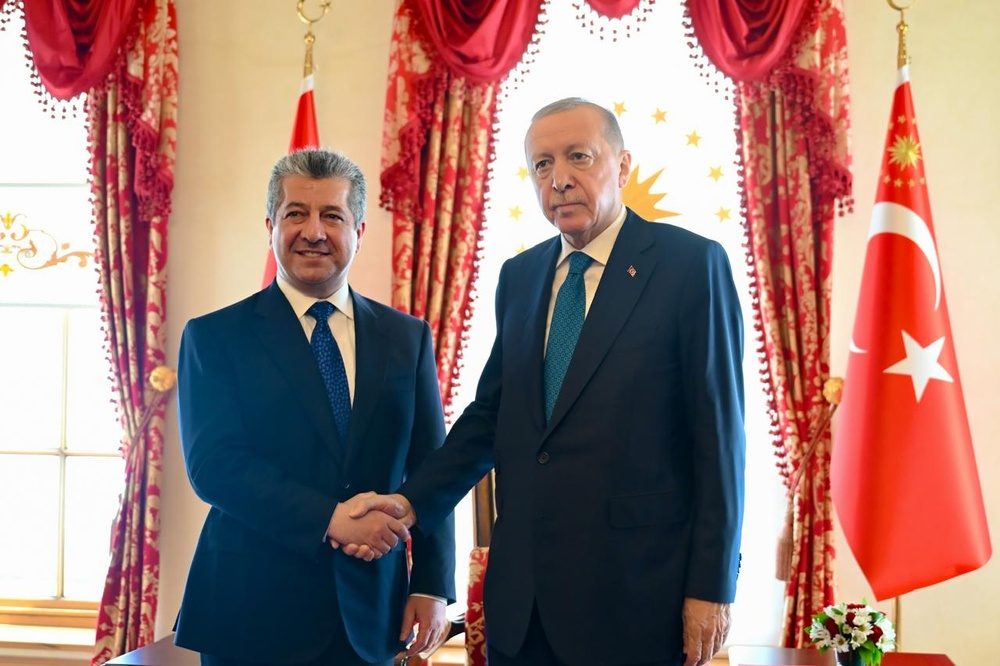 دیدار مسرور بارزانی و اردوغان؛ از روند تشکیل دولت عراق تا خلع سلاح پ‌ک‌ک