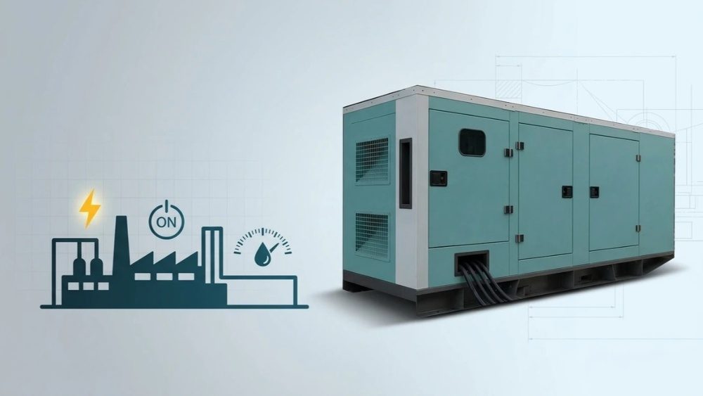 چرا کارخانه‌ها برای تأمین برق اضطراری به دیزل ژنراتور نیاز دارند؟