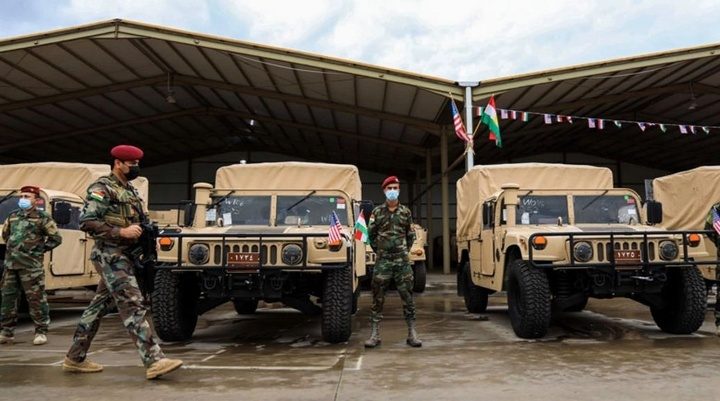 Why has America's support for the Kurdistan Region's Peshmerga decreased?