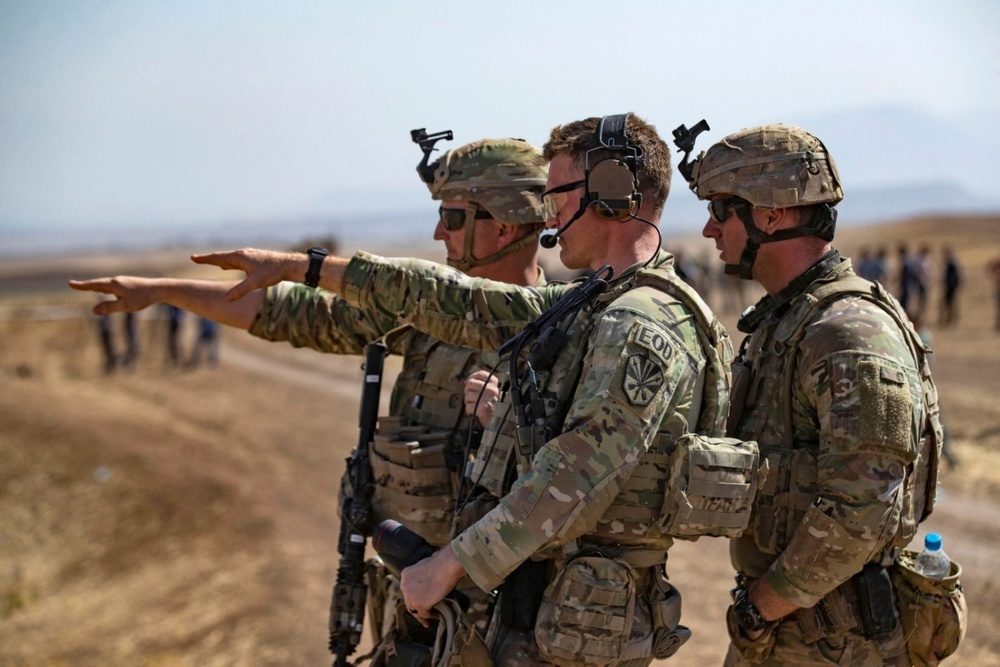 The death of two American and British soldiers in Erbil