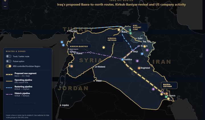 Washington's new doctrine; Turning Iraq and Syria into an economic corridor