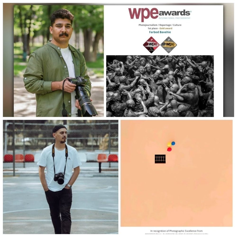 دو عکاس جوان سقزی در WPE Awards 2025 خوش درخشیدند