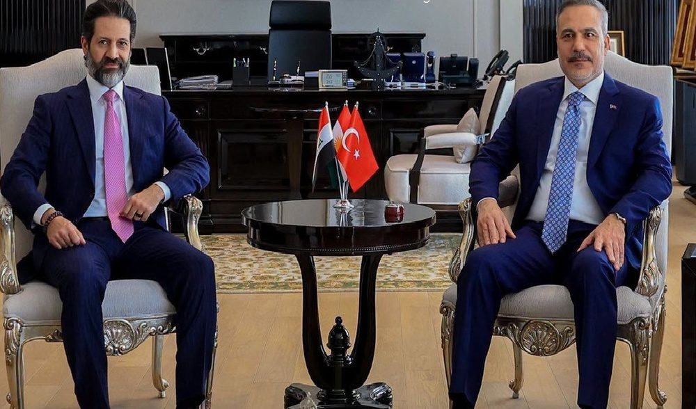 قوباد تاڵەبانی و هاکان فیدان پرۆسەی ئاشتی و پێکهێنانی حکوومەتی هەرێمیان تاوتوێ کرد