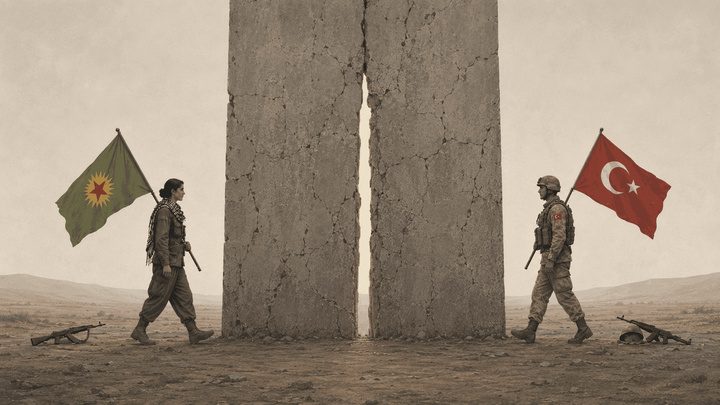 گرێکوێرەی پرۆسەی ئاشتی لە نێوان کوردەکان و حکوومەتی تورکیا