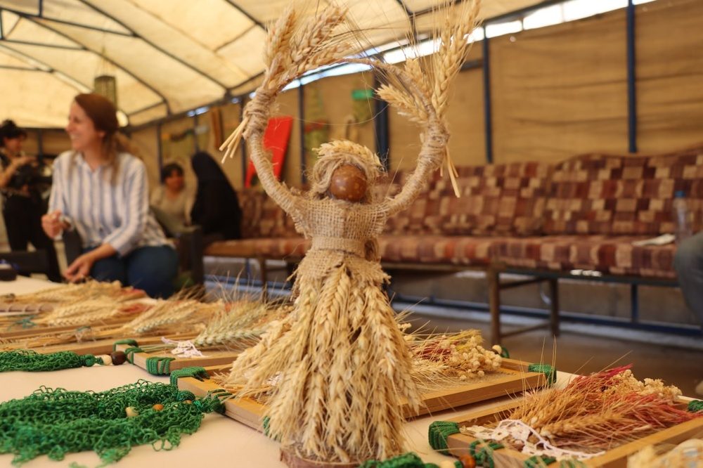 آغاز به کار نخستین جشنواره سالانه گندم در قامشلو