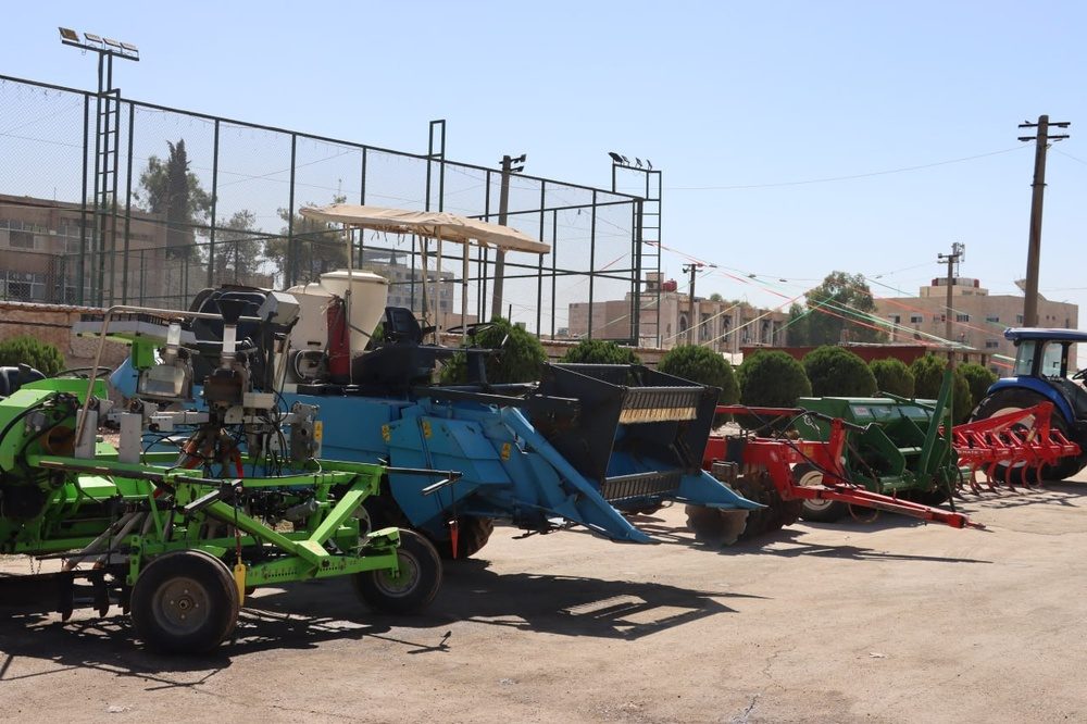 آغاز به کار نخستین جشنواره سالانه گندم در قامشلو