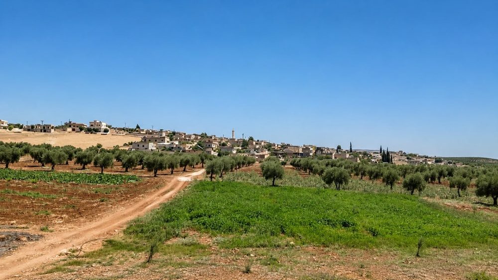 تصاویر تابستانی از طبیعت عفرین؛ دشتهای زیتون و سد میدانکی در قاب دوربین