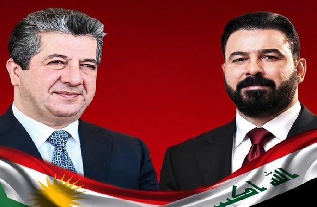 عەلی زەیدی پەیوەندییەکی تەلەفۆنی لەگەڵ مەسروور بارزانی ئەنجام دا