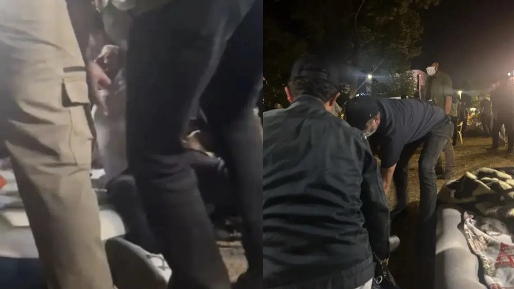 پلیس تحصن خانواده‌های جان‌باختگان و جانبازان در آنکارا را با خشونت بر هم زد + فیلم