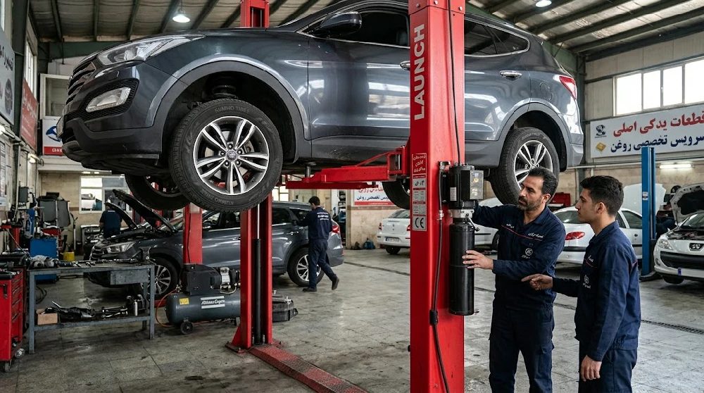 جک دو ستون لانچ برای چه خودروهایی مناسب است