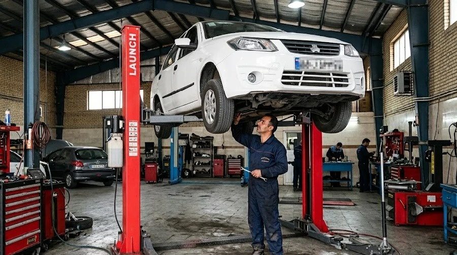 جک دو ستون لانچ برای چه خودروهایی مناسب است؟ بررسی ظرفیت، ارتفاع و کاربرد در تعمیرگاه